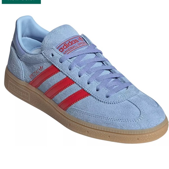 Adidas Handball Spezial Glow Blue, Red & Blue Spark Sneakers - Picture 5 of 5